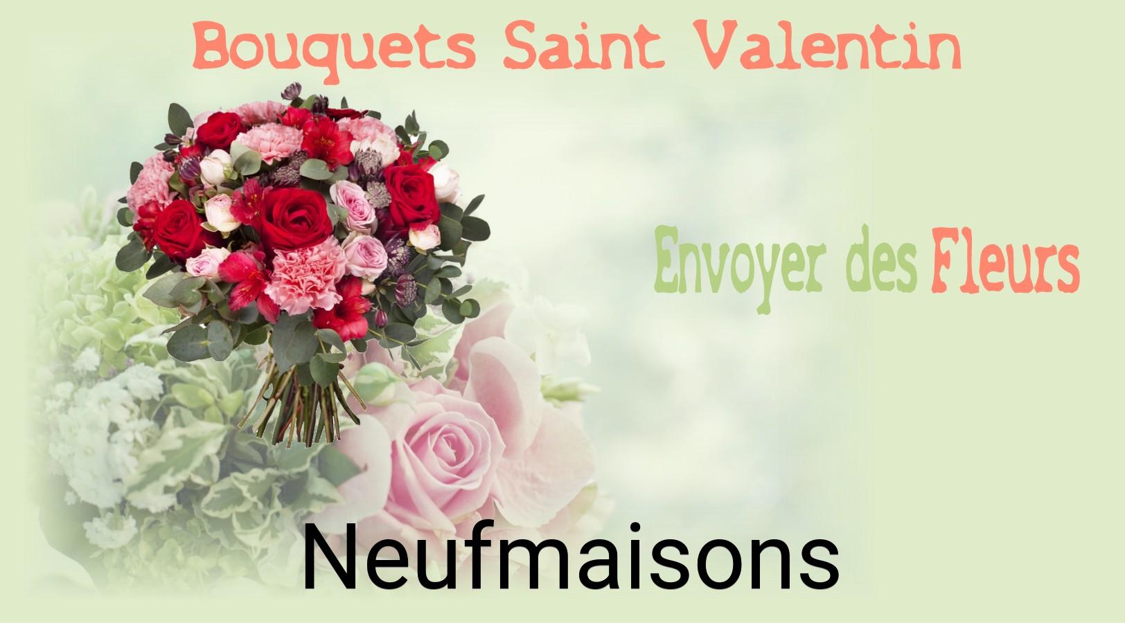 Roses de Saint-Valentin livrées à Neufmaisons